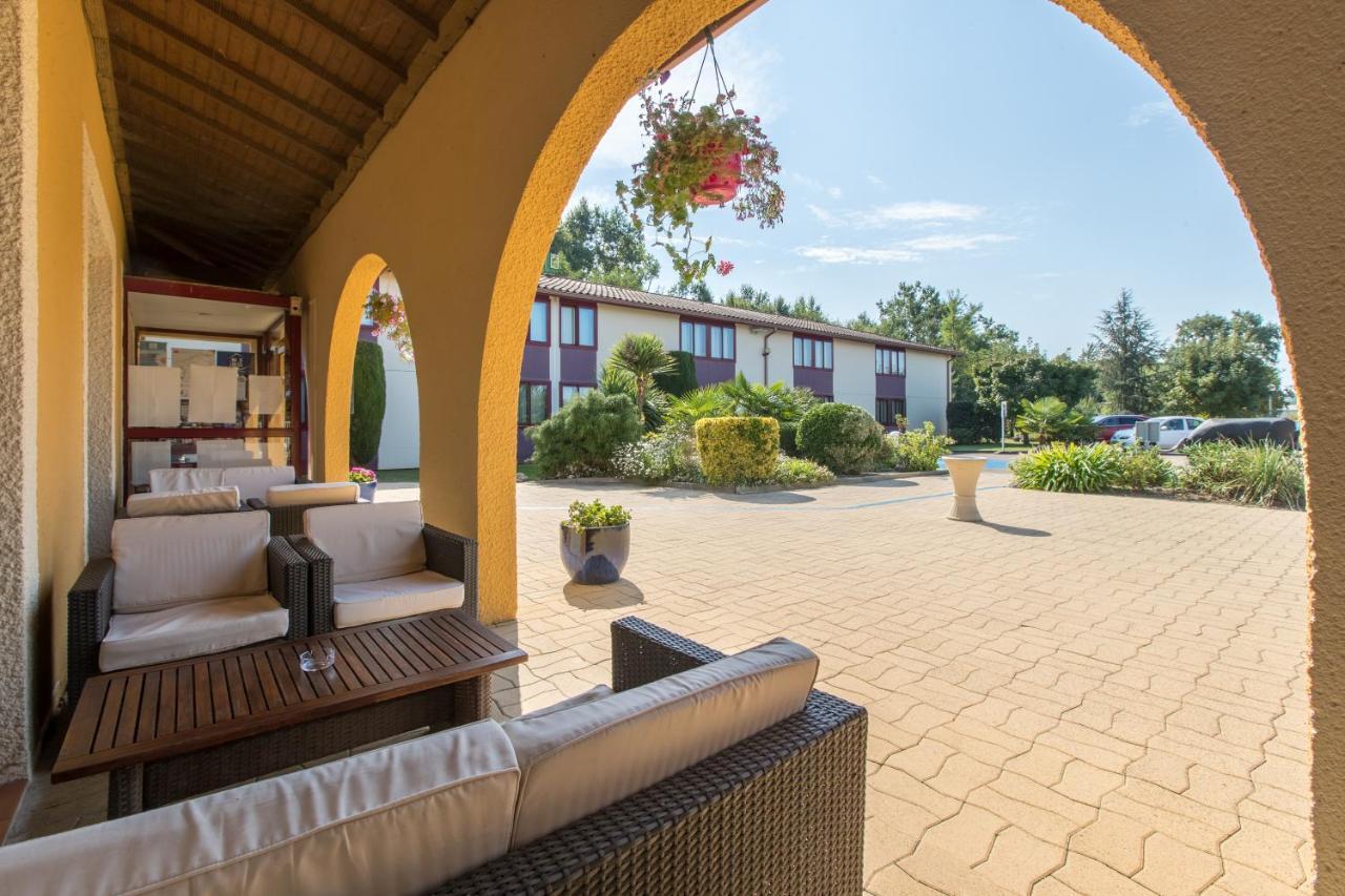 Logis Hotel Restaurant Solenca นอกาโร ภายนอก รูปภาพ